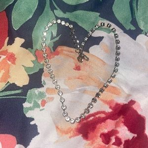 silver necklace